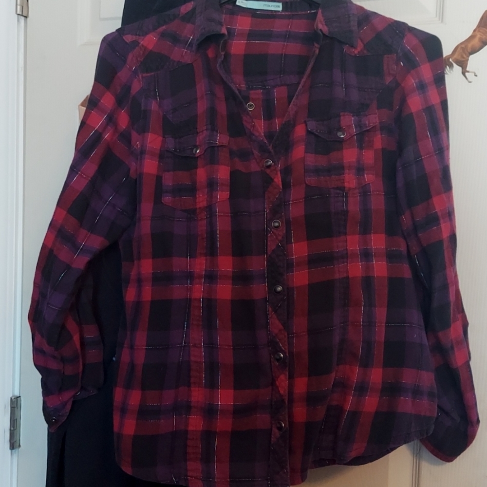 Long sleeve women's flannel